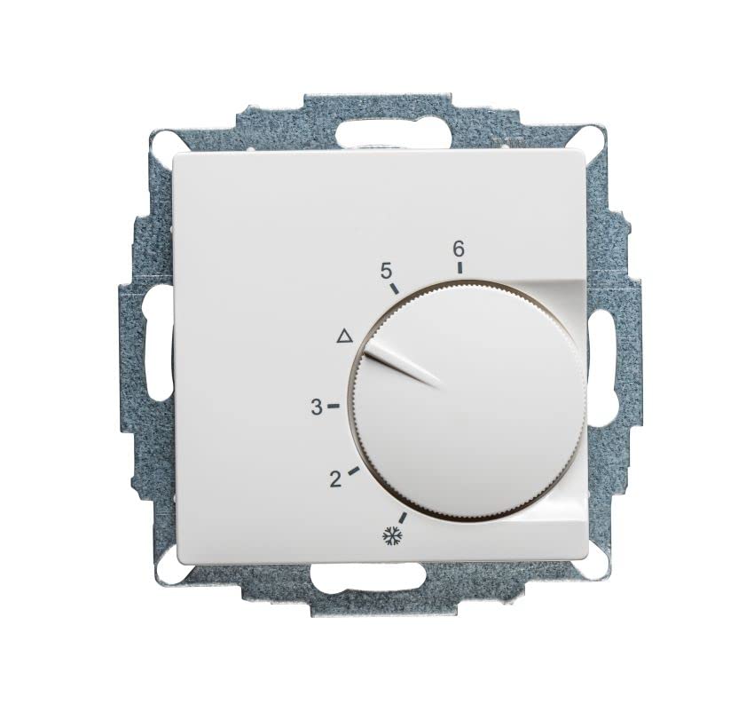 Ritzer Raumthermostat für Busch-Jaeger Balance SI, Gira System 55, Berker S1 B.3 B.7, Merten System