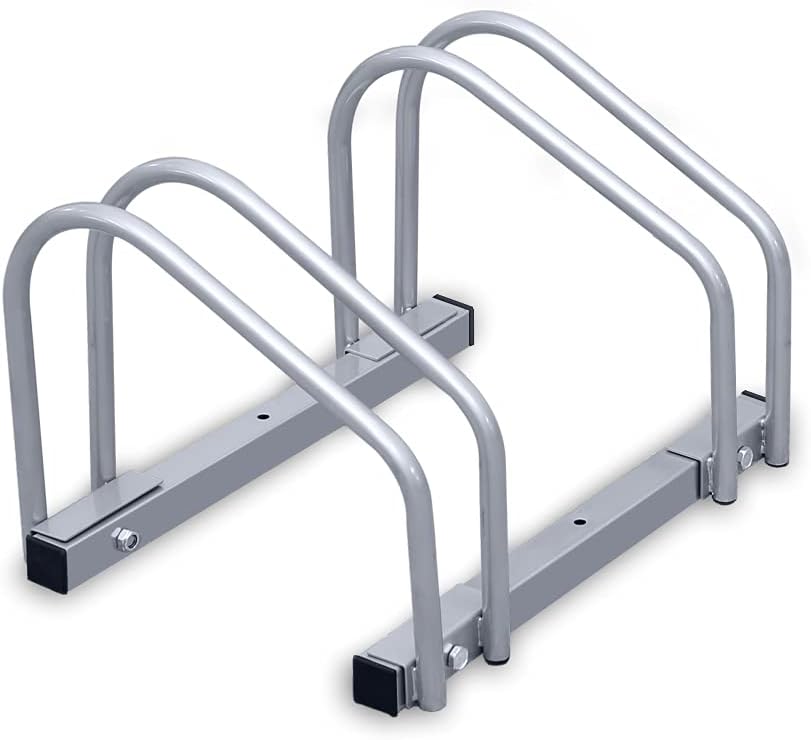 Eulenke Fahrradständer Metall Verzinkt Stahl - fahrradhalter 35-55mm Reifenbreite und 32cm Radabstan