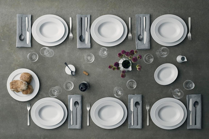 Eva Trio | Legio Nova Deep Plate 22 cm | 4 Stück Porzellan Teller