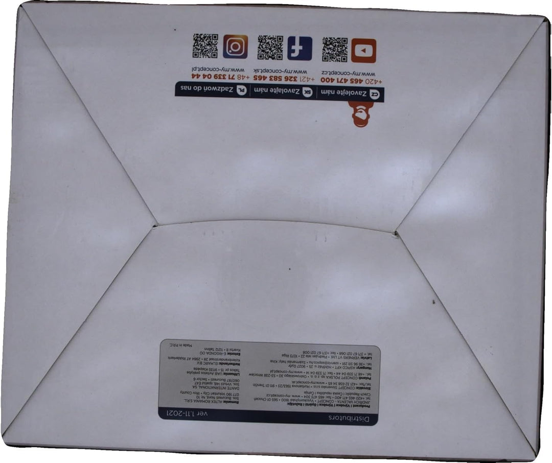 CONCEPT Hausgeräte Keramik Wasserkocher RK0061 1 L,