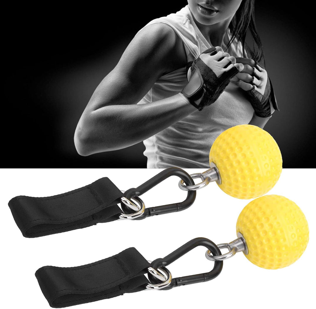 Wakects Klimmzuggriffe, Ball, Armkraft-Trainingsgerät mit Sphärischen Rillen, Leicht und Kompakt, Ei
