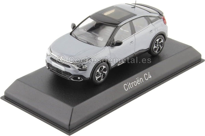 Norev NV155447 1:43 Citroen C4 2020-Stahlgrau Sammelmodell, Multi