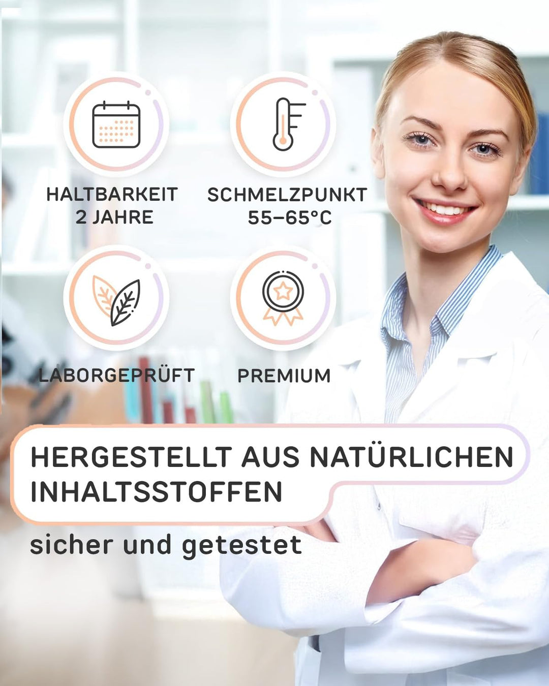 1 kg BIO Ziegenmilch Seifenbasis zur Seifenherstellung - SLS & SLES Frei - Glycerinseife Rohseife zu