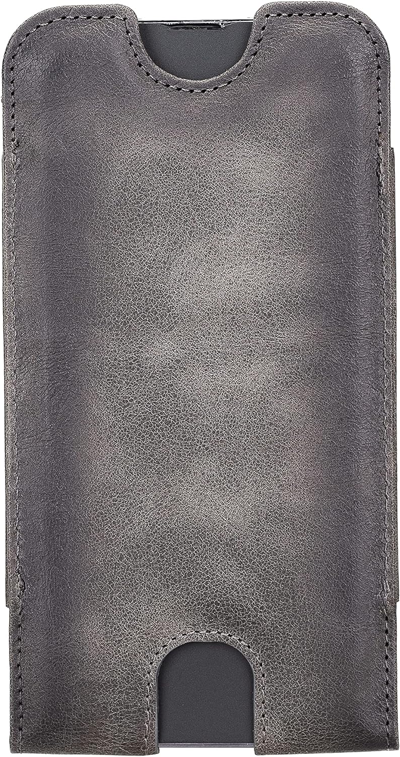Solo Pelle Lederhülle für das iPhone 14 Plus + 14 Pro Max und alle Geräte bis 6.7 Zoll Case Leder Hü