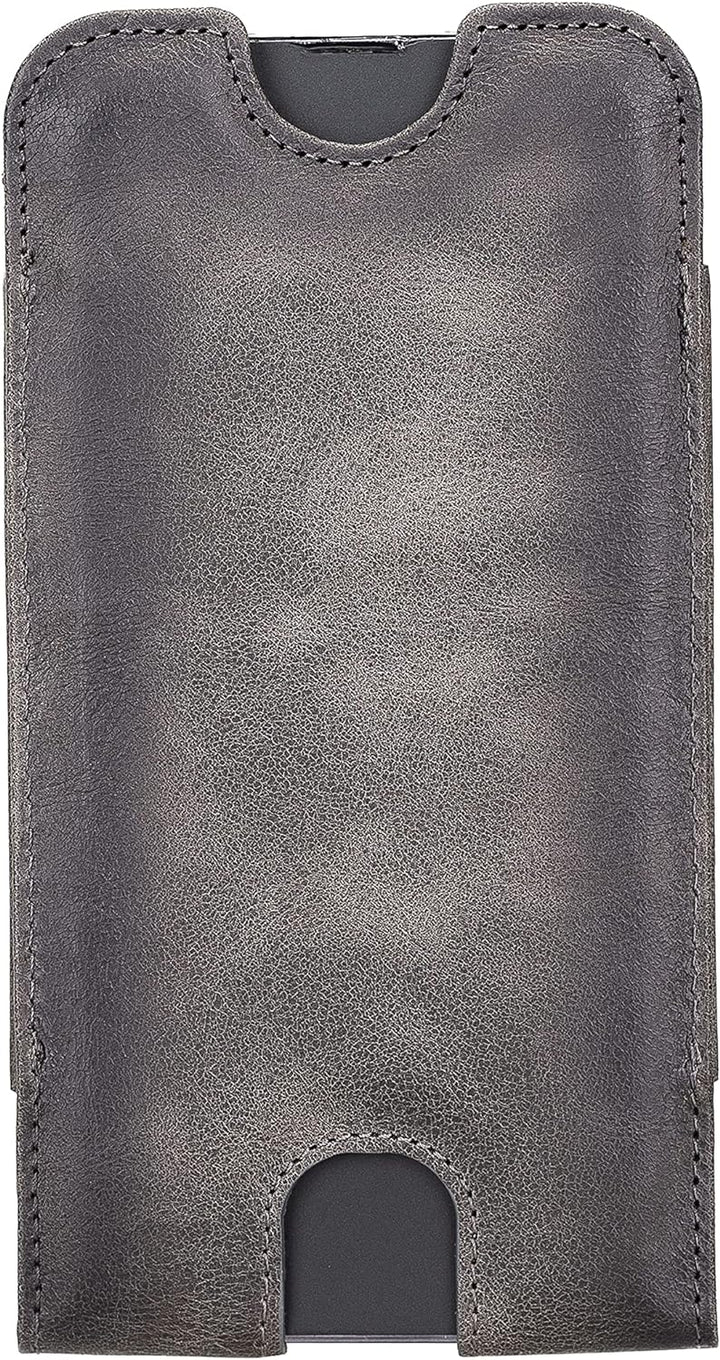 Solo Pelle Lederhülle für das iPhone 14 Plus + 14 Pro Max und alle Geräte bis 6.7 Zoll Case Leder Hü