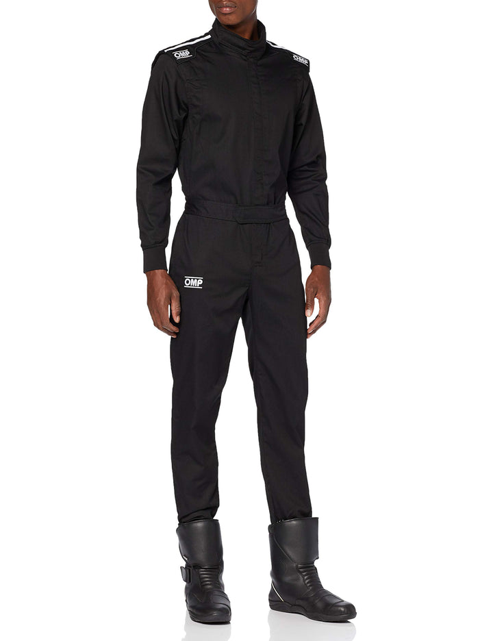 New! KK01719 OMP Summer K Kart Suit Indoor Karting Overalls 3 Colours S Schwarz, S Schwarz