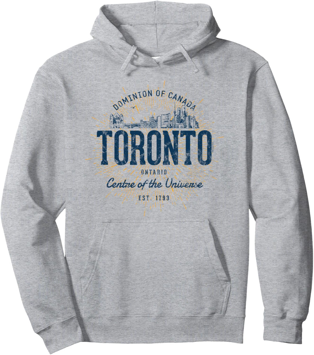 Kanada Retro Stil Vintage Toronto Pullover Hoodie