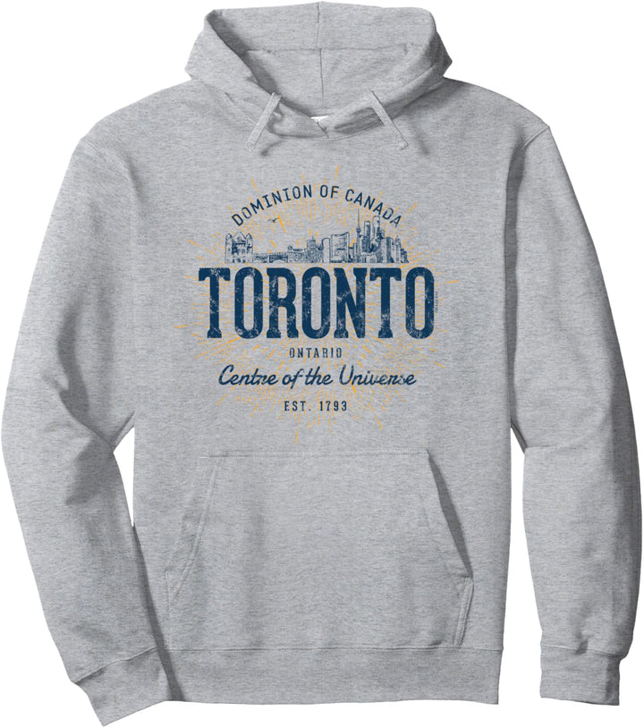 Kanada Retro Stil Vintage Toronto Pullover Hoodie
