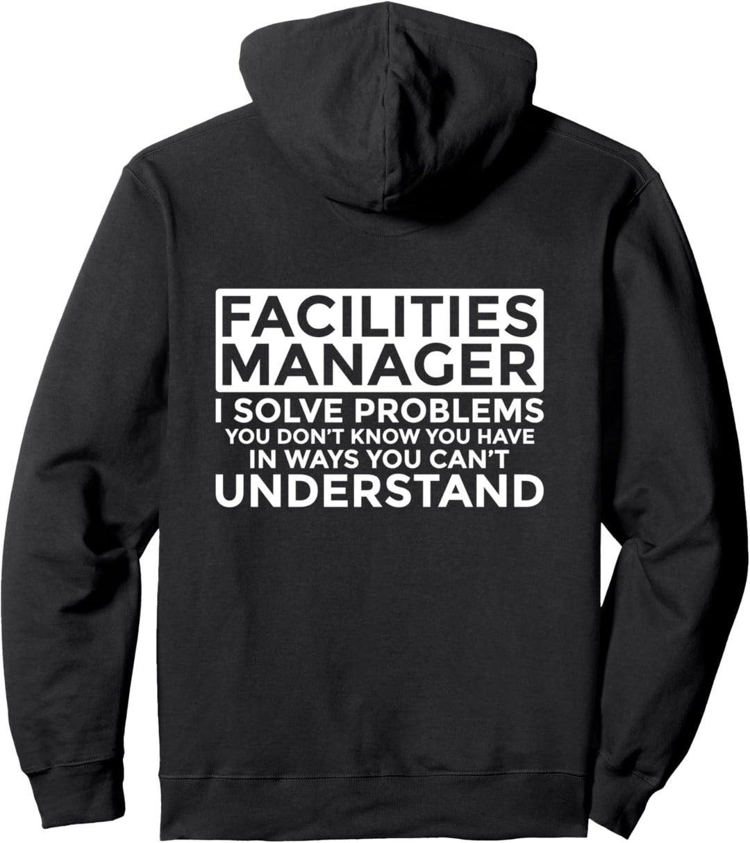 Leiter der Einrichtung löst Probleme Pullover Hoodie