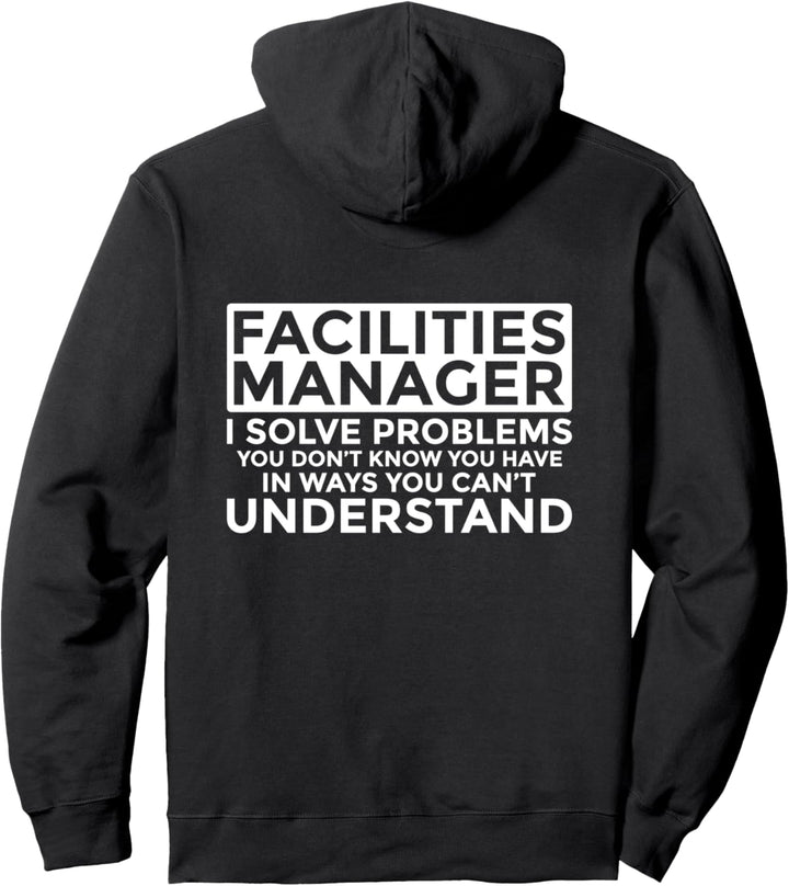 Leiter der Einrichtung löst Probleme Pullover Hoodie