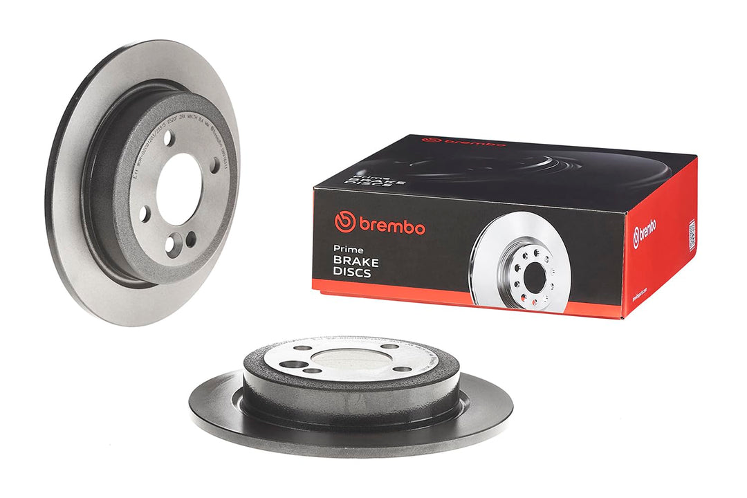 Brembo 08.9163.11 Hintere Bremsscheibe, Anzahl 2