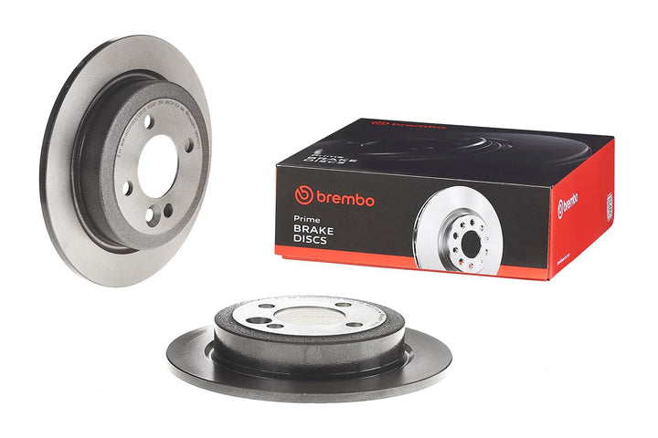 Brembo 08.9163.11 Hintere Bremsscheibe, Anzahl 2