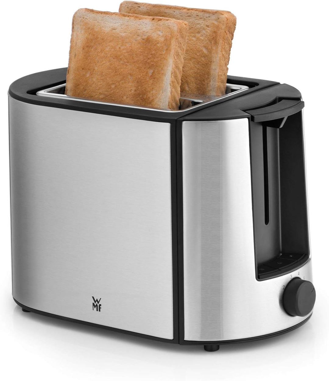 WMF Bueno Pro Toaster Edelstahl, Doppelschlitz Toaster mit Brötchenaufsatz, 870W & Stelio Wasserkoch