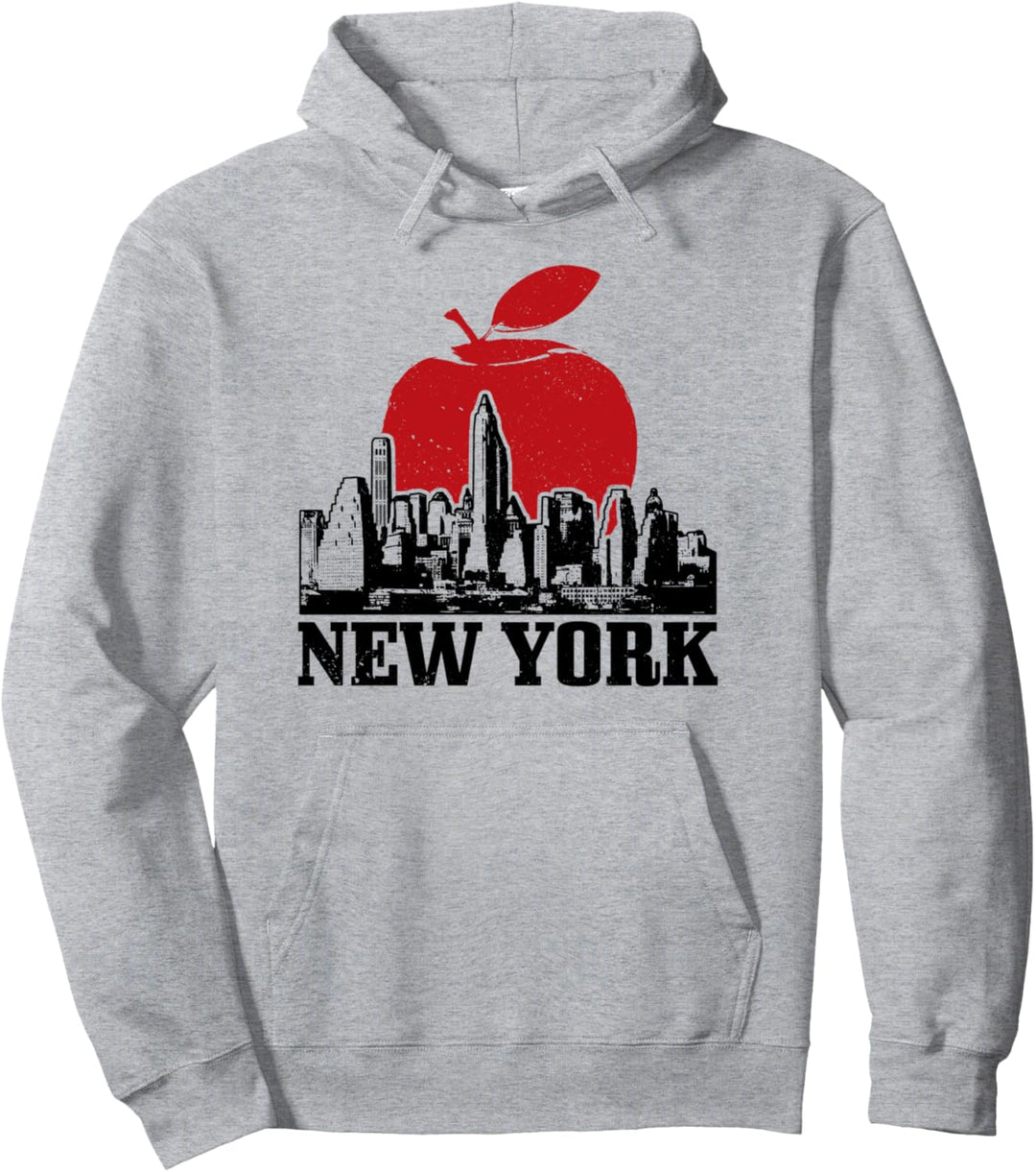 New York City Skyline Big Apple NYC NY Manhattan Souvenir Pullover Hoodie