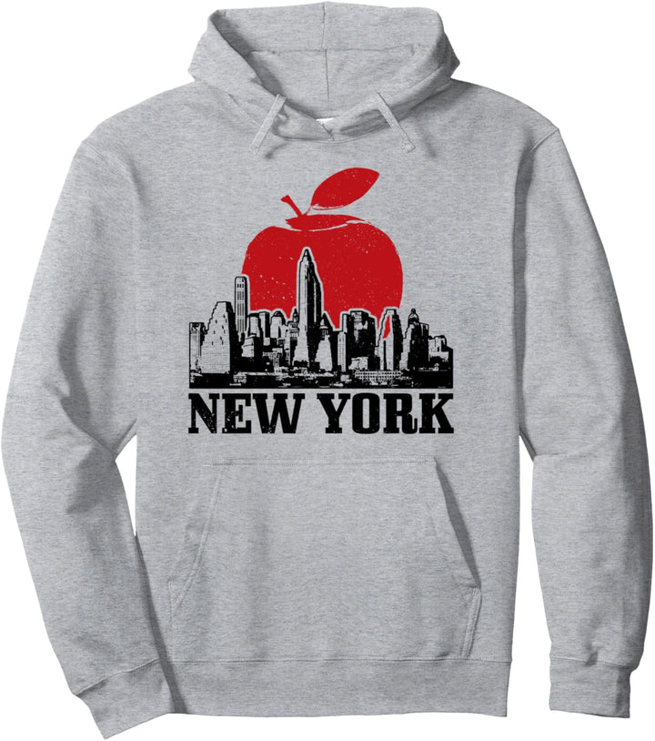 New York City Skyline Big Apple NYC NY Manhattan Souvenir Pullover Hoodie