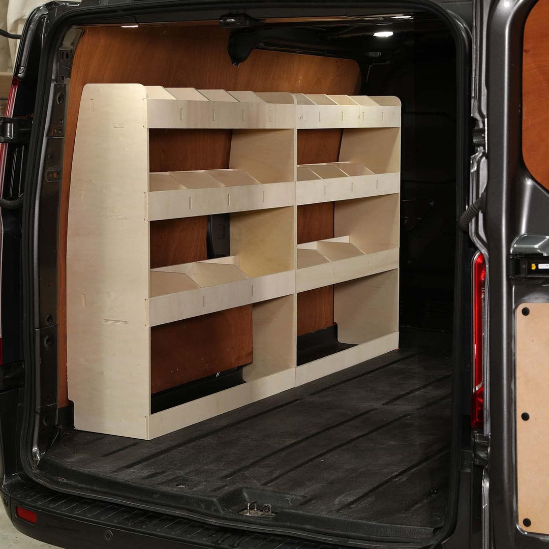 Vanify - Kompatibel mit Mercedes VITO L2 (Long) 2003+ Fahrzeugeinrichtung Fahrzeugregale, komplette