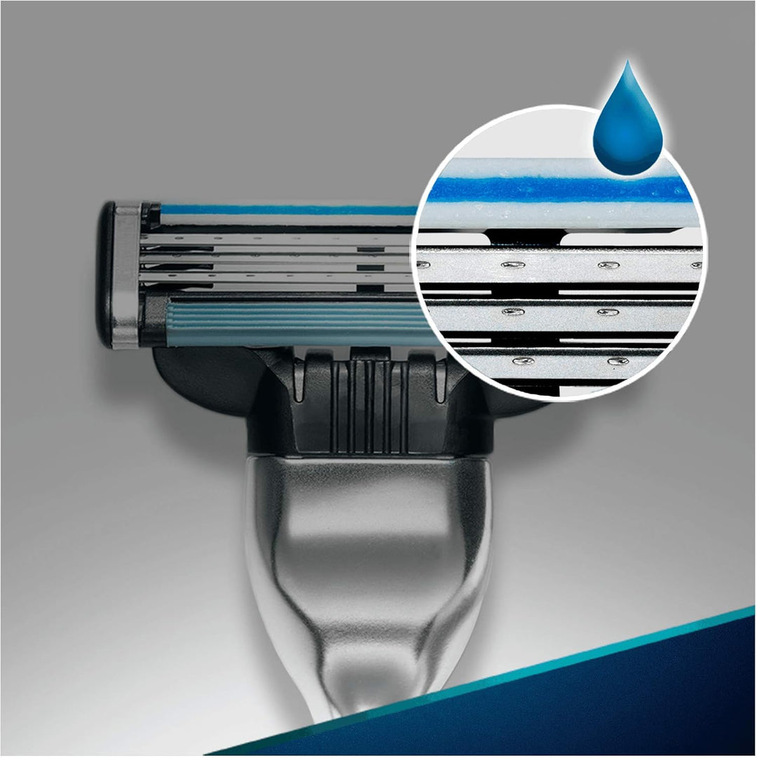 Gillette Rasierklingen Mach3, für Herren, 8 Stück,XL Mach3 - 8 Rasierklingen, Mach3 - 8 Rasierklinge
