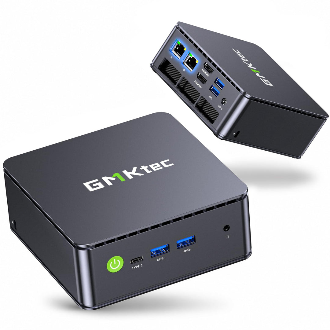 GMKtec G3S N95 Mini PC Intel 3.4GHz, 3 Jahre Produktschutz, 16GB DDR4 + RAM 512GB SSD, Mini Computer