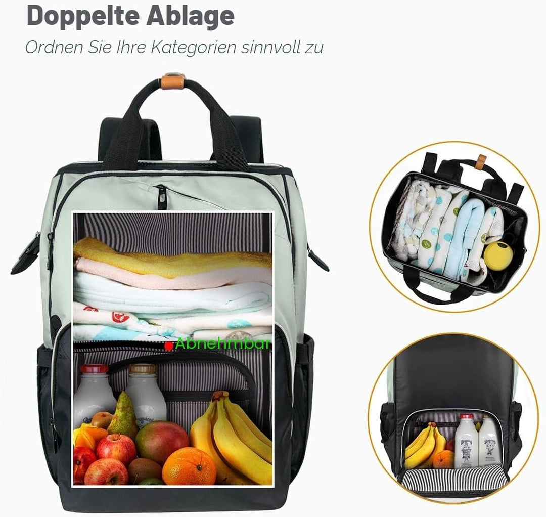 Hap Tim Baby Wickelrucksack Wickeltasche/Rucksack - Multifunktions-Designer Windeltaschen Grosse Kap