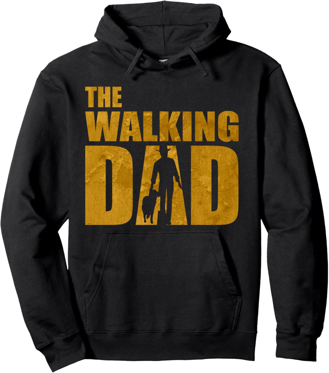The walking Dad Hund Hundebesitzer Hundehalter Hundepap Pullover Hoodie