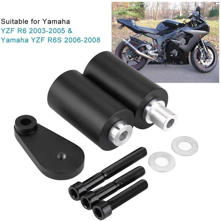 Motorrad Sturzschutz Set,Frame Sliders Kit-Duokon Metal + ABS Sliding Frame Guard Kit, Motorradersat