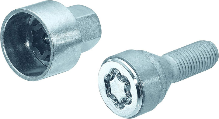 27203SL Radsicherungsbolzen SL (Ultra High Security) M12x1.5, Kegelsitz, Schaftlänge 18,2mm, Gesamtl