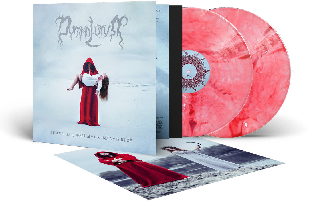 The Land Under the Black Wings: Blood (Red/White), Vinyl