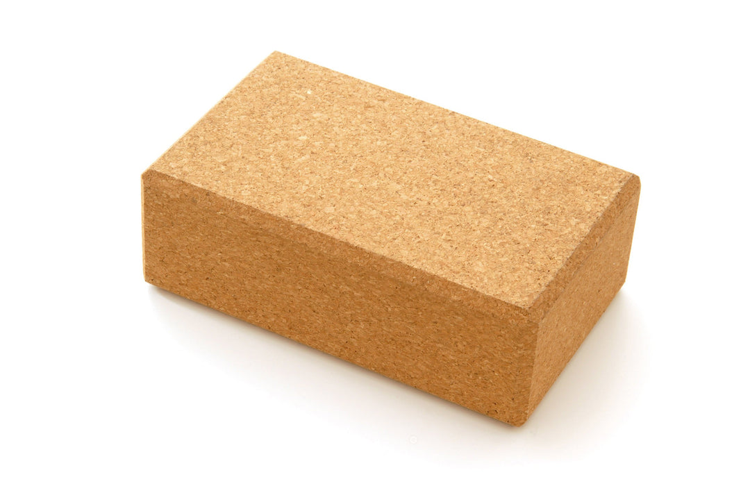 SISSEL Yoga Block aus Kork (ca.23 x 12 x 7,5 cm)