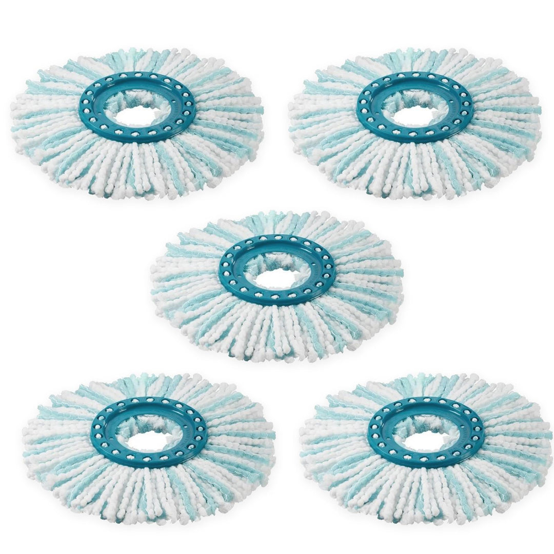 5 Stück Ersatzkopf für Leifheit Clean Twist Disc Mop Micro Set,2-Faser-System für Leifheit Clean Twi