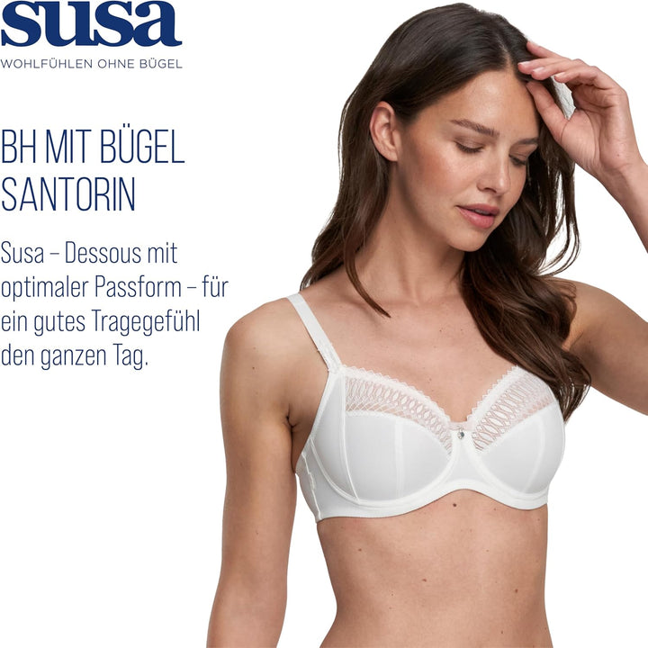 Susa Damen Santorin BH 90B Champagner, 90B Champagner