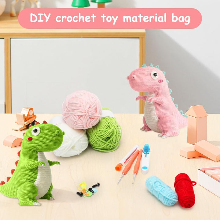 CEWROM Häkelset für Anfänger, Häkel-Starter-Kits, Anfänger für Erwachsene und Kinder, Amigurumi häke