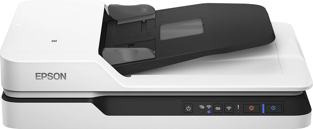 Epson WorkForce DS-1660W DIN A4 Dokumentenscanner (Scanner, kleine Standfläche, Dokumenteneinzug, Du