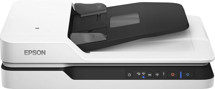 Epson WorkForce DS-1660W DIN A4 Dokumentenscanner (Scanner, kleine Standfläche, Dokumenteneinzug, Du