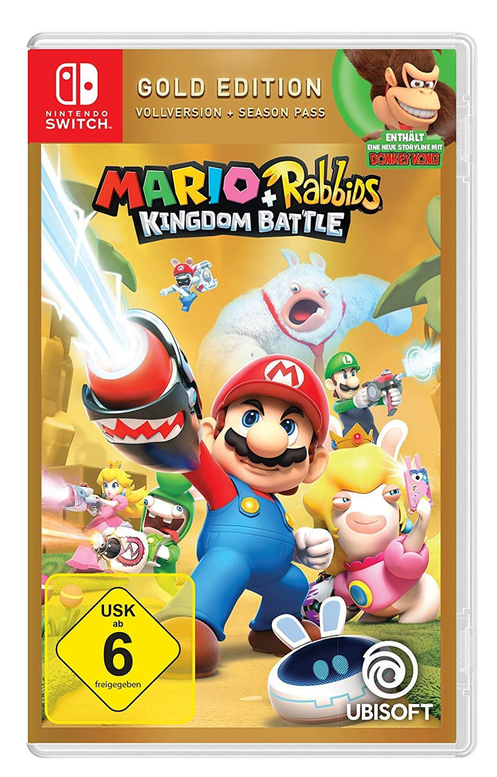 Mario & Rabbids Kingdom Battle - Gold Edition - [Nintendo Switch] Nintendo Switch Gold, Nintendo Swi
