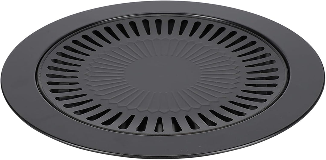 Yctze Barbecue Pan - Runder, rauchfreier Grillpfanne, Antihaft-Backblech, Grillplatte, BBQ-R?stblech