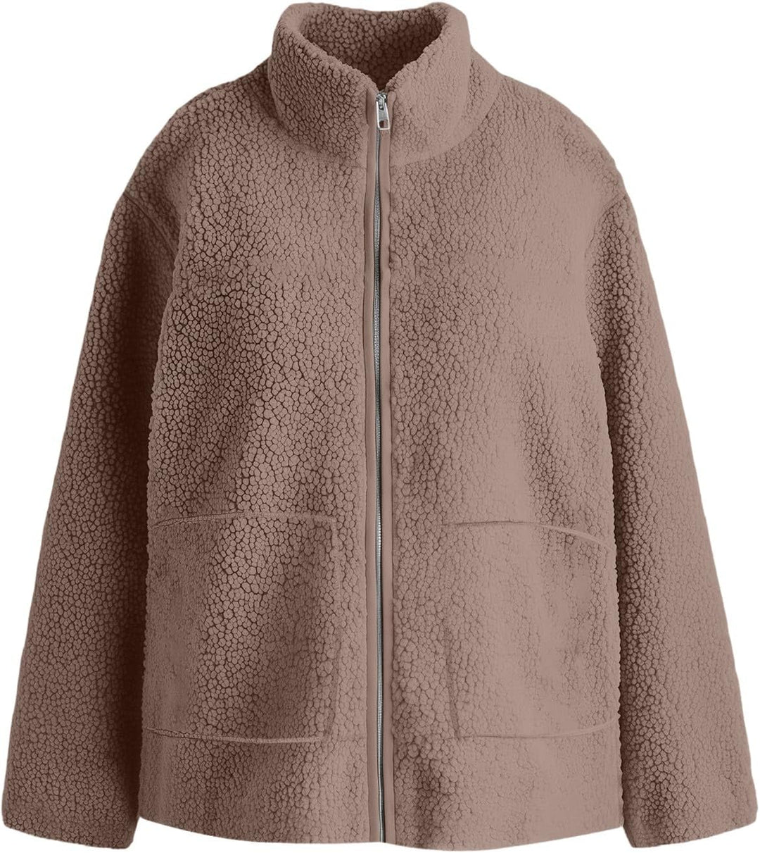 Umstandsjacke mit Babyeinsatz Warm Teddy Fleecejacke Umstands Baumwolljacke Winter Umstandsmode 2 in