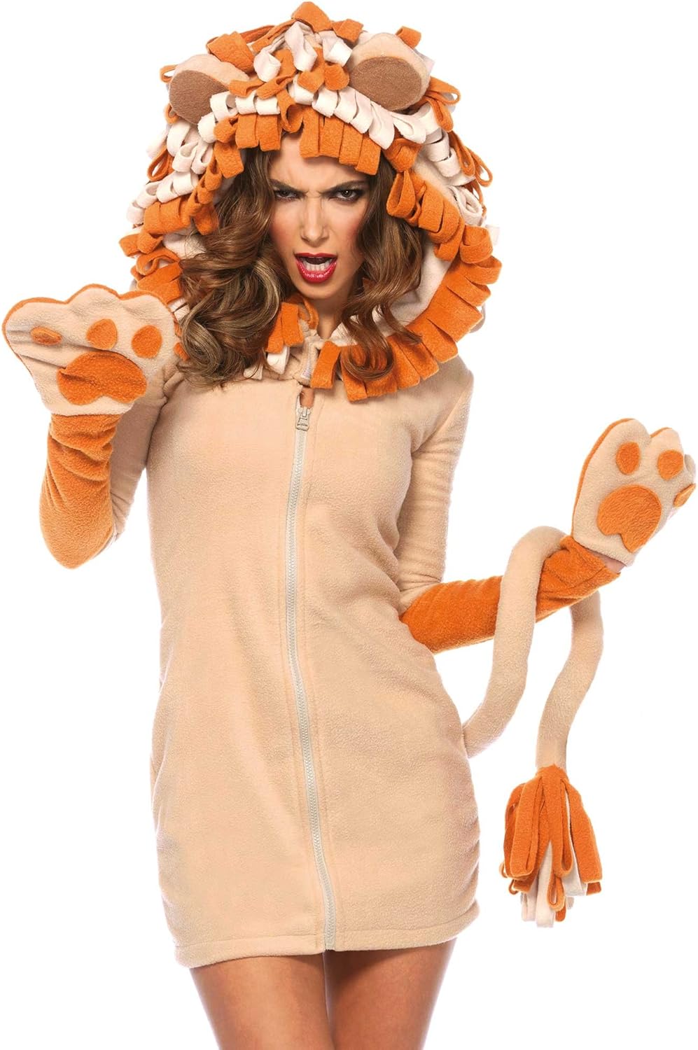 Leg Avenue 85501 - Cozy Lion Kostüm Medium (EUR 38), Medium (EUR 38)