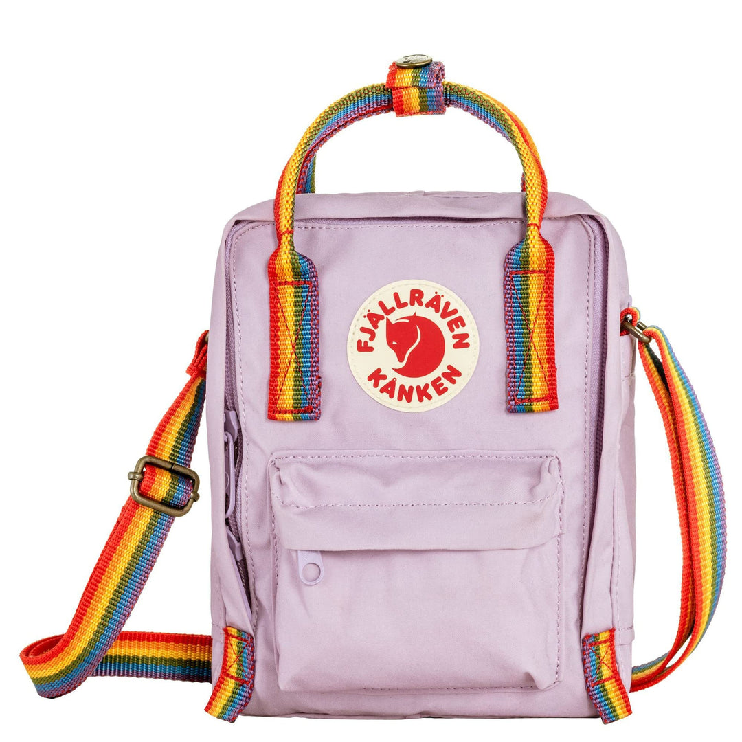 Fjällräven Kanken Rainbow Sling, 2.5 Liter/2,5 Liter, pastel lavender/rainbow pattern 2,5 Liter Past