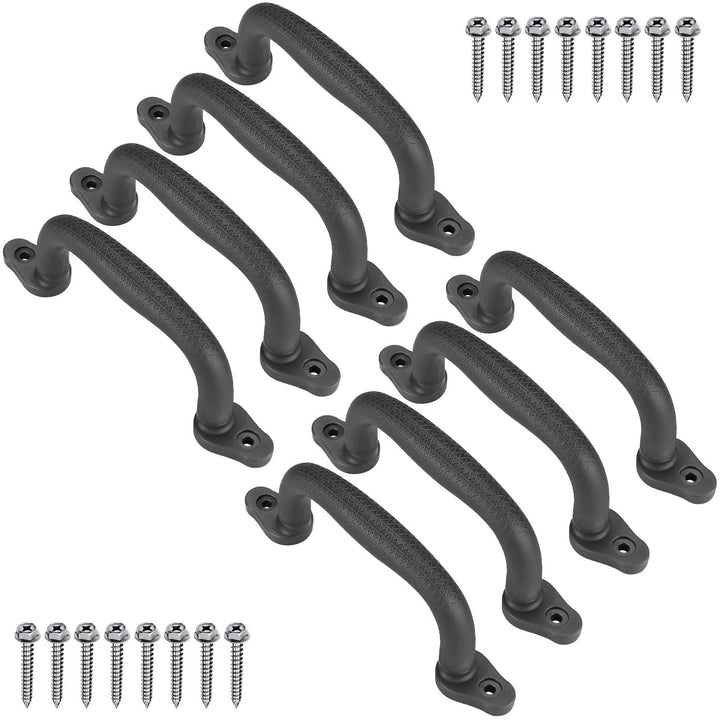 Dolibest Sicherheitsgriffe, 18cm rutschfeste Solide Handgriffe Klettergeräte Greifer Griffe für Spie