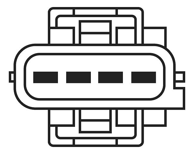 Bosch 0258003716 - Lambdasonde mit fahrzeugspezifischem Stecker