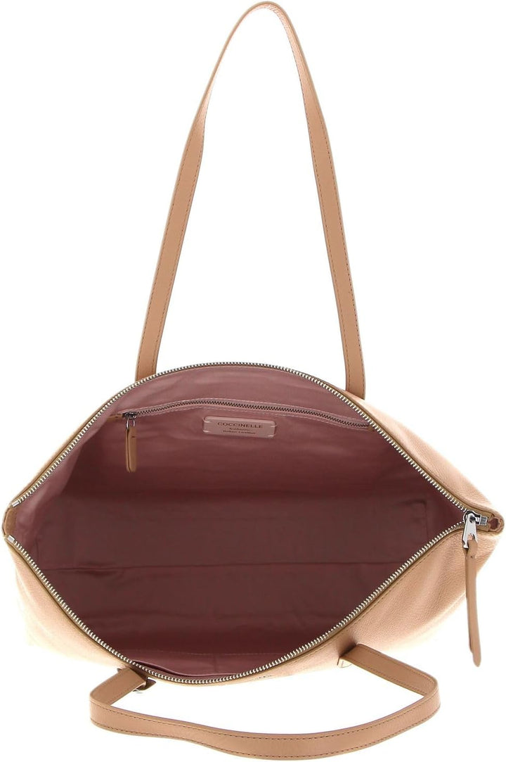 Coccinelle Gleen Shopper Tasche Leder 37 cm
