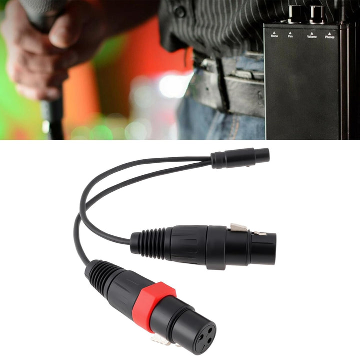 Mini-XLR 5Pin TA5F auf 2X XLR 3Pin Adapterkabel Kompatibel mit Presonus HP2 Kopfhörerverstärker