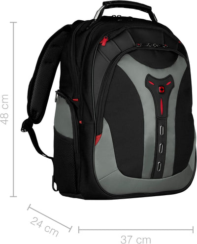 WENGER Pegasus Laptop-Rucksack mit Tabletfach, Notebook bis 17 Zoll, Tablet bis 12 Zoll, Organizer,