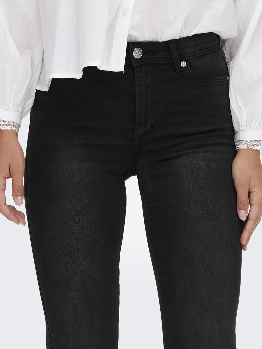 ONLY Female Flared fit Jeans ONLWAUW Hohe Taille Ausgestellt Jeans, XS / 30L