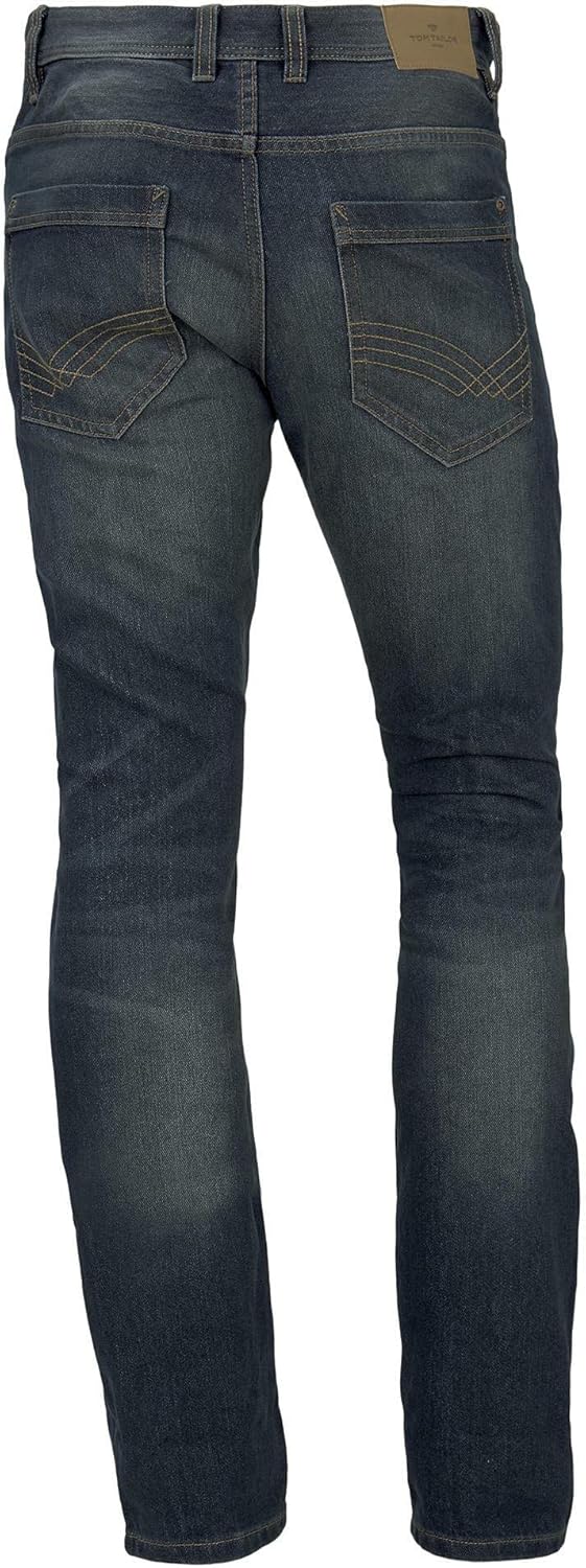 TOM TAILOR Herren Marvin Straight Jeans 32W / 36L 10281 - Mid Stone Wash Denim, 32W / 36L 10281 - Mi