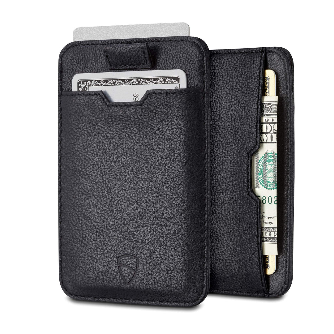 Vaultskin CHELSEA Ultra-Slim Leder-Geldbörse für die Vordertasche - RFID-Blockierung für Männer mit