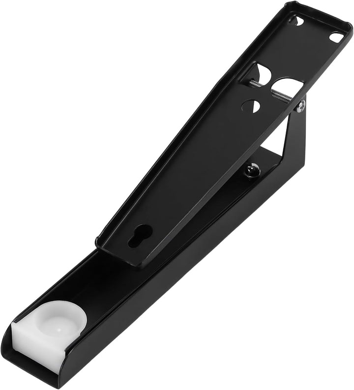 2 Paar Verstellbare Mikrowellenhalterung, 23,5-40cm Schwarz Wandhalterung Mikrowelle mit Ausdehnungs