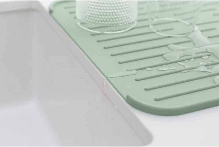 Brabantia - Sinkside Abtropfmatte Silikon - Küchenzubehör - Spülmaschinenfest - Faltbar - Pflegeleic