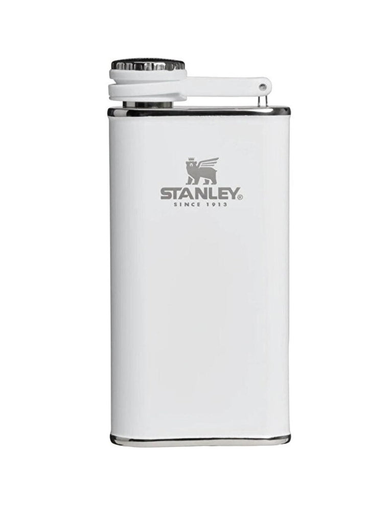 Stanley 1913 Classic Wide Mouth Flask 236ml Mit Never-Lose Kappe - Edelstahl Flachmann Mit Weiter Öf