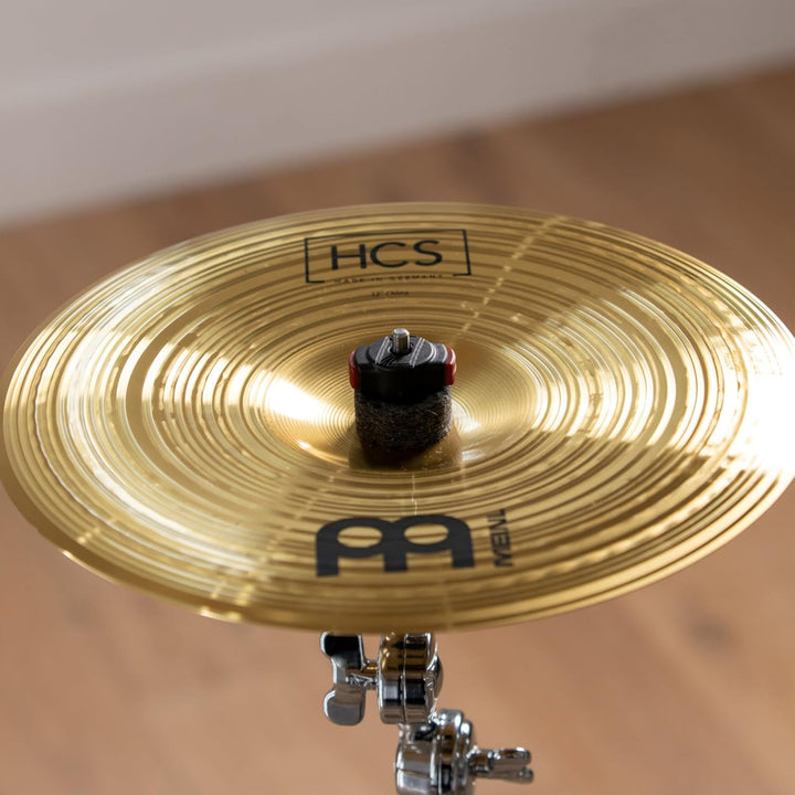 Meinl Cymbals HCS China 12 Zoll (Video) Schlagzeug Becken (30,48cm) Messing, Traditionelles Finish (